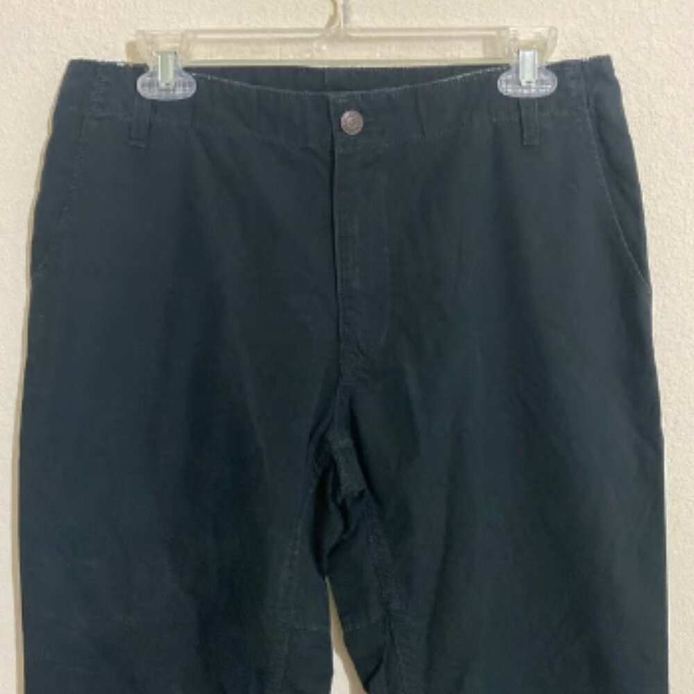 NWOT 6397 Brett-O Rip Stop Capri Casual Pants BLACK Women's Size 8